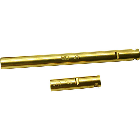 Brass Axle Tube Weights: Axial RBX10 Ryft (2)