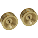 Brass Wheel, for Axial SCX 24 (2pcs)