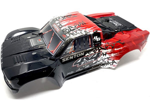 Arrma SENTON 4x4 3s BLX - Body Shell (RED/WHITE/BLACK painted decaled)
