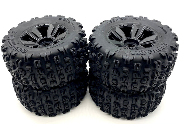 *KRATON 8S EXB - TIRES & Wheels (tyres rims DBoots COPPERHEAD2 BB MT Arrma ARA5208V2