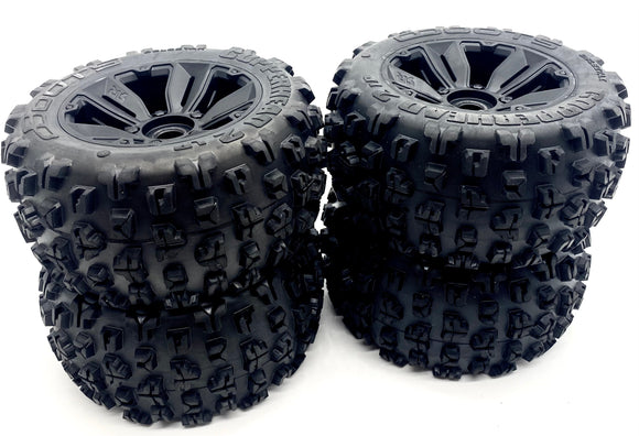 *Arrma KRATON 4s 4x4 - TIRES & Wheels (tyres DBoots Copperhead2 ARA4408V2
