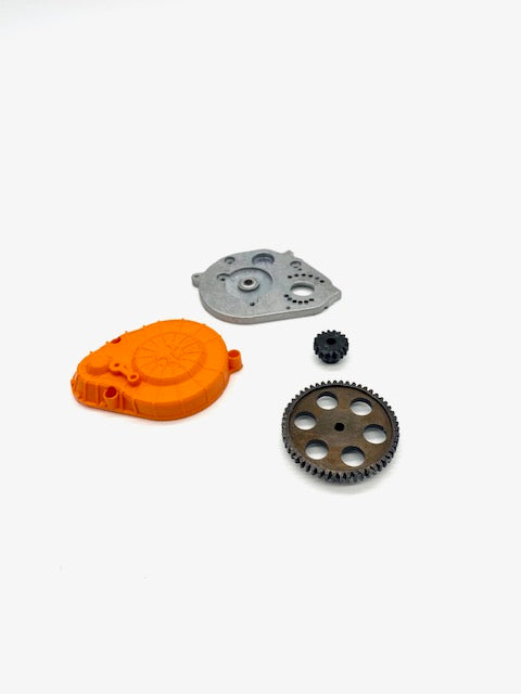 Axial Ryft SPUR, plate and pinion (ORANGE)