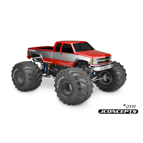 J Concepts - 1988 Chevy Silverado Extended Cab, Monster Truck Body-7