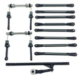 Losi LMT Grave Digger STEERING, Suspension Links and swaybars LOS04021T1
