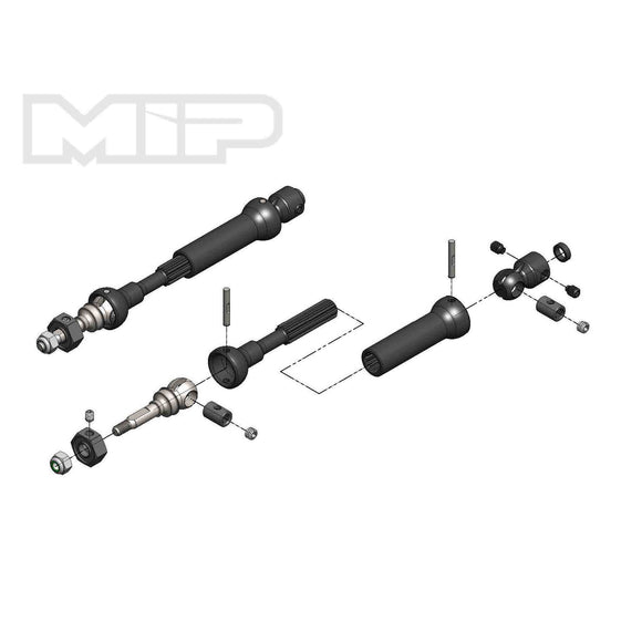 MIP X-DUTY, CVD Drive Kit, Front, 87mm to 112mm