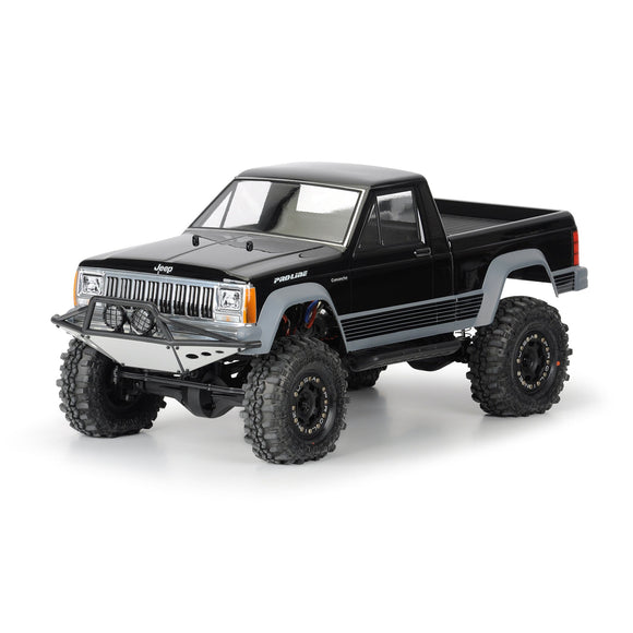1/10 Jeep Comanche Full Bed Clear Body 12.3