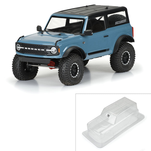 1/10 2021 Ford Bronco Clear Body Set 11.4