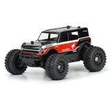 1/10 2021 Ford Bronco Clear Body: Granite, Vorteks