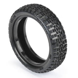 1/10 Hexon CR4 2WD Front 2.2" Carpet Buggy Tires (2)