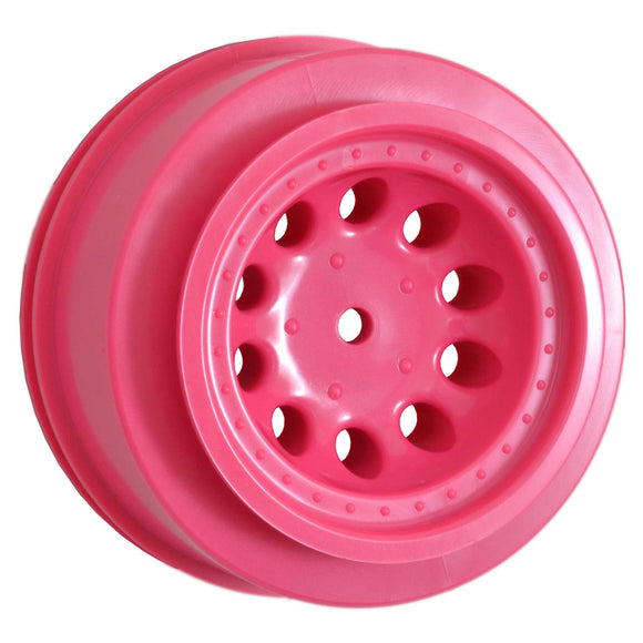 RPM R/C Products - Revolver Short Course Wheels, Pink, for Traxxas Slash (2wd/4x4) Front or Rear