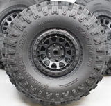 Axial SCX10 III Basecamp Wheels and Tires with Center Caps
