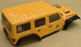 Axial 1/24 SCX24  JEEP WRANGLER JLU Micro Mini Jeep Wrangler Body w/ Fenders (Yellow)