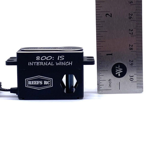 Reef's RC - 800 IS Internal Spool Low Pro High Torque High Speed Brushless Servo w/ Built in Winch Controller