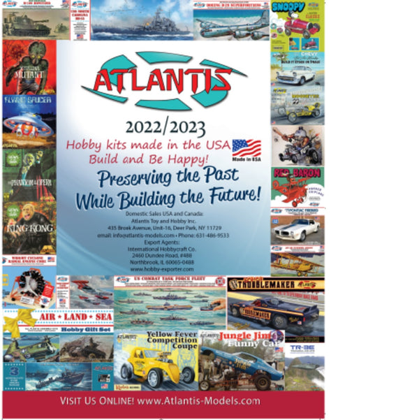 Atlantis Models 12 Page Color Catalog