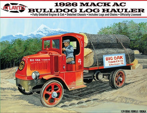 1/24 1926 Mack Bulldog Log Hauler Plastic Model Kit