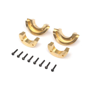 Axial AXI302004 Brass Knuckle Weights for SCX24 & AX24 (4 Pack)