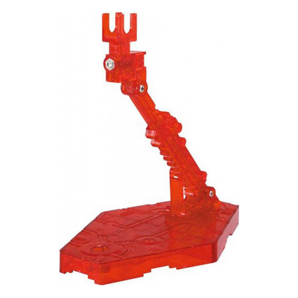 Clear Red Action Base 2 Display Stand for 1/144 Models