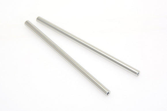 M3x117mm Threaded Aluminum Link (silver anodized) 2pcs