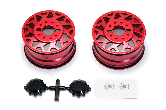 American Force H01 CONTRA Wheel (Red, with Black Cap)