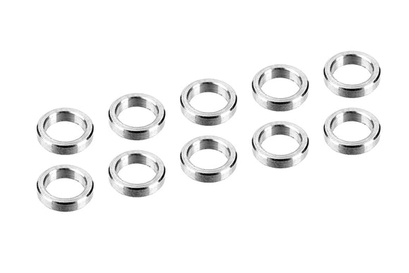 Aluminum Shim Ring - ID 3mm - OD 4mm - 1.0mm - 10 pcs