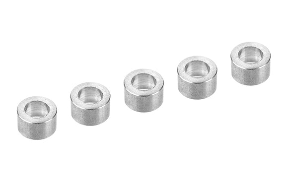 Aluminum Shim Ring - ID 3mm - OD 5mm - 3mm - 5 pcs