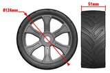 Sprint RXA, Asuga XLR Street Tires, Low Profile, Glued