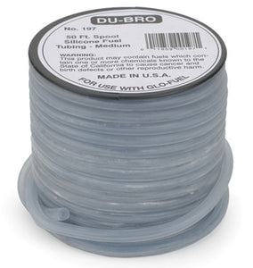 Super Blue Silicone Tubing Medium (3/32" ID) 50' Spool