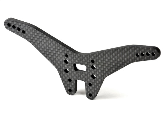 Exotek Racing - B6 Rear Drag Tower, 4mm Carbon Fiber , for Laydown/Layback Gearboxes