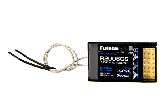 R2006GS 2.4GHz S-FHSS 6-Channel Receiver for T6J