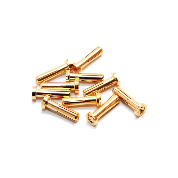 Maclan MAX CURRENT 4mm Gold Bullet Connectors  (10 pcs)