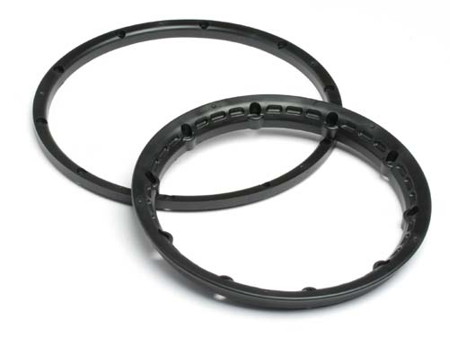 Heavy Duty Wheel Bead Lock Rings (Black/For 2 Wheels) -