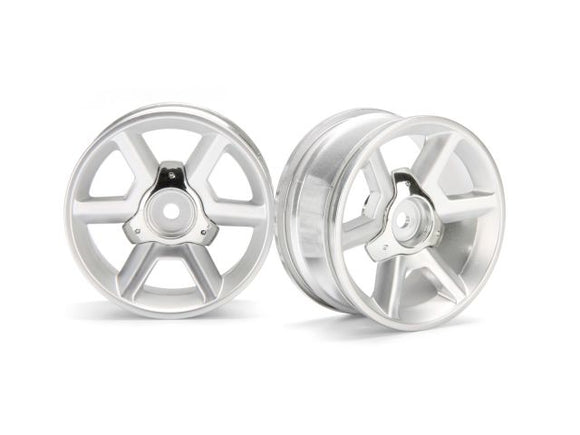 GT Wheel Silver (6mm Offset/2pcs)