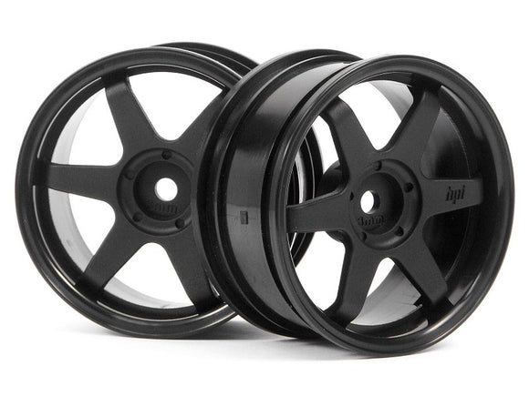 TE37 Wheel 26mm Black 3mm Offset/Fits 26mm Tire
