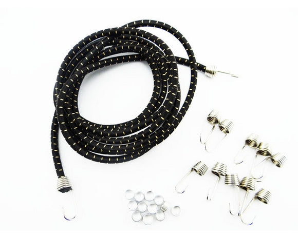 1/10 Scale Black Bungee Cord Kit
