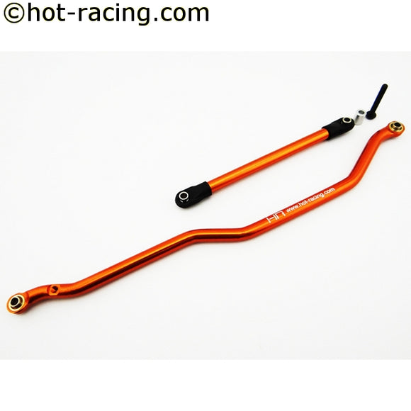 Orange Aluminum Fixed Link Steering Rod, Axial Wraith,