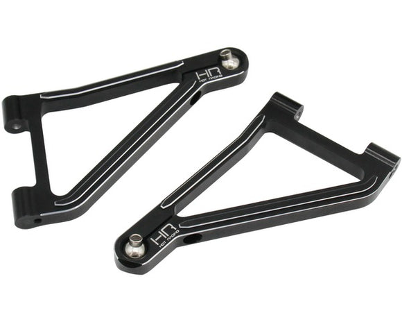 Black Alum. Front Upper Arms for Traxxas UDR