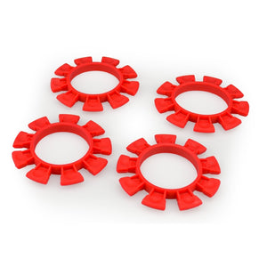 Satellite Tire Gluing Rubber Bands Red