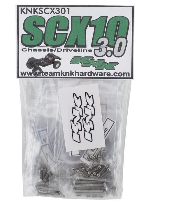 Stainless Hardware Kit for Axial SCX10 3.0