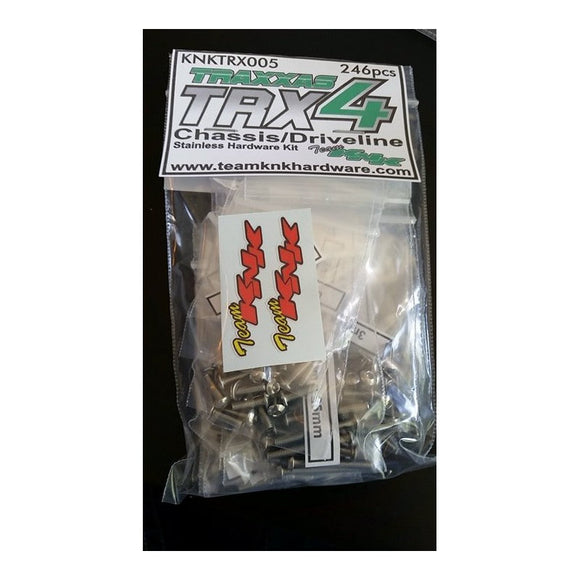 Stainless Hardware Kit for Traxxas TRX4 chassis and