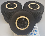Losi 1/10 Mint 400 Ford Raptor Baja Rey Limited Edition Set of 5 Mounted Wheels and Tires