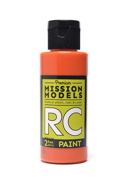Mission Models - Water-based RC Paint, 2 oz bottle, Orange