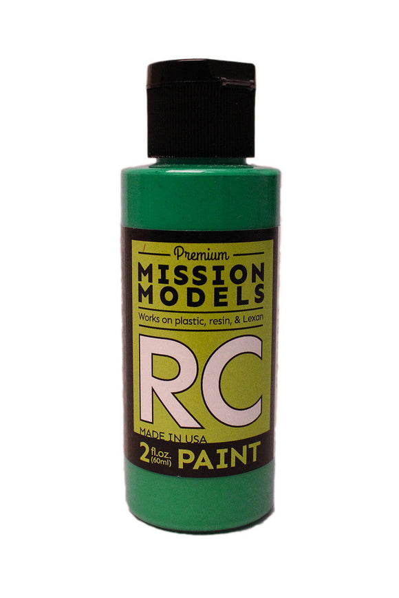 Mission Models - Water-based RC Paint, 2 oz bottle, Aqua Blue