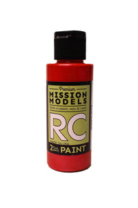 Mission Models - Water-based RC Paint, 2 oz bottle, Pearl Red