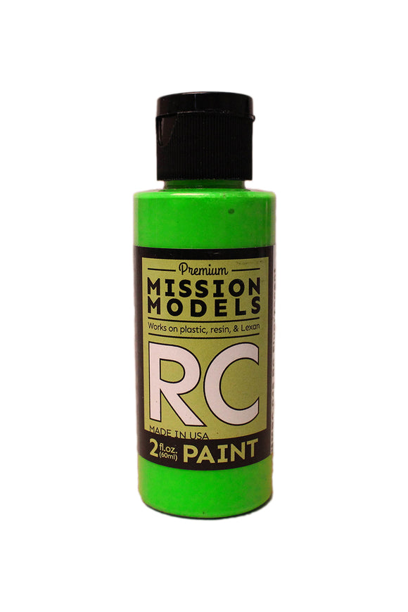 RC Paint 2 oz bottle Fluorescent Racing Green