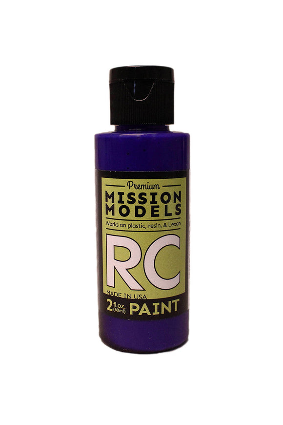 Mission Models - Water-based RC Paint, 2 oz bottle, Translucent Blue