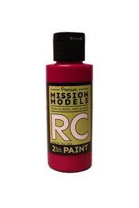 Mission Models - Water-based RC Paint, 2 oz bottle, Translucent Pink