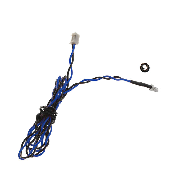 Blue LED 3mm - 1-LED Per Lead, Single Pack