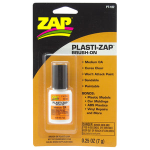 Brush-On Plasti-Zap Glue 1/4oz