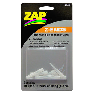 Zap Z-Ends (10) & Teflon Tubing
