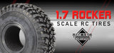 Rocker 1.7" Scale Tires, Alien Kompound, w/Foam Inserts (2)